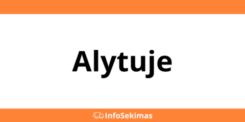 Omniva Alytuje - Paštomatai