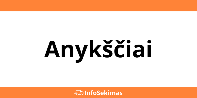 Omniva Anykščiai - Paštomatai