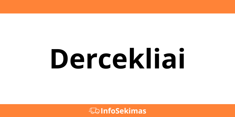 Omniva Dercekliai - Paštomatai