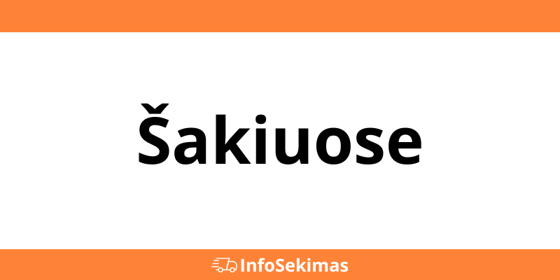 Omniva Šakiuose - Paštomatai