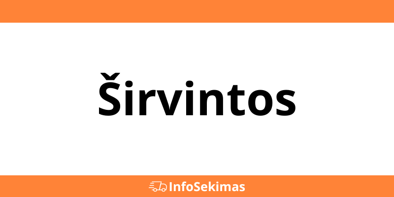 Omniva Širvintos - Paštomatai