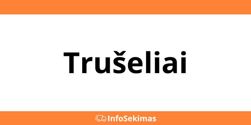 Omniva Trušeliai - Paštomatai