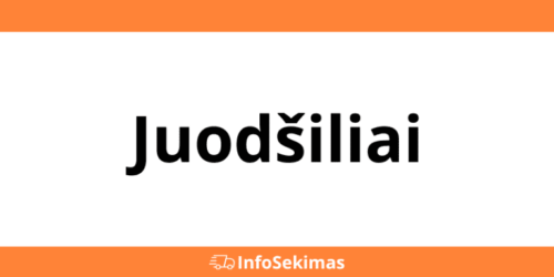 Omniva Juodšiliai - Paštomatai