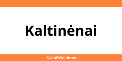 Omniva Kaltinėnai - Paštomatai