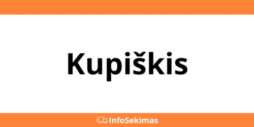 Omniva Kupiškis - Paštomatai