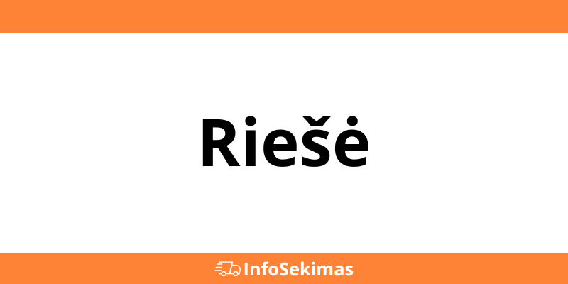 Omniva Riešė - Paštomatai